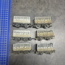 6 x Hornby Coke Wagons Gilbert Birmingham Weathered unboxed  