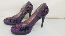 COLIN STUART Purple suede 4