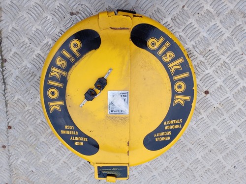 Disklok steering wheel lock - disklok,