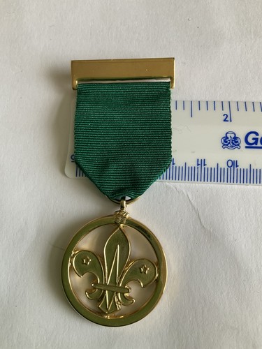 Vintage boy scout medal - vintage,