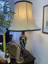Moorcroft La famille lamp Kerry Goodwin Trial Design RARE 