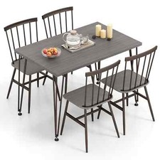 Costway pcs dining table - 5-pcs, set