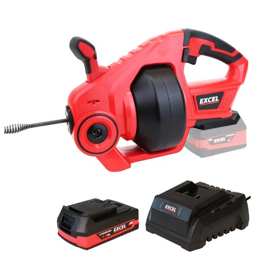 Excel 18v cordless drain - cordless,