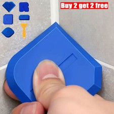 6X Silicone Sealant Tool Kit Caulk Remover Grouting Grout Finishing Smoothing UK