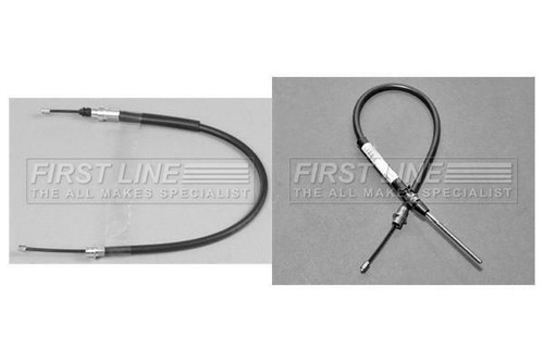 Pair hand brake cable - brake,
