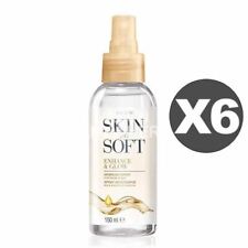 Avon Skin So Soft Enhance & Glow Airbrush Spray - 150ml X6