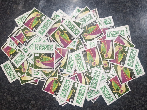 100 unfranked royal mail - 100,