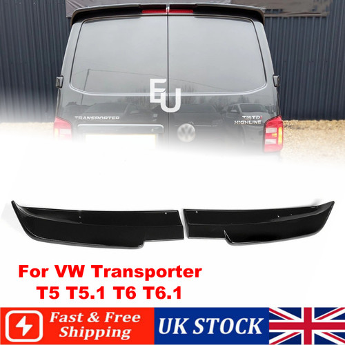 Gloss black rear twin barn - black,