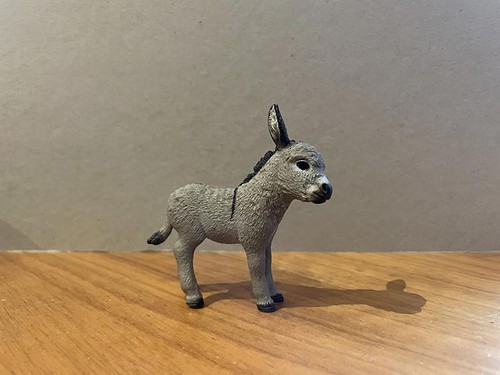 Schleich donkey foal - schleich,