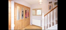 Pine Doors Half Glazed Rebated Interior Doors. Excellent Condition
