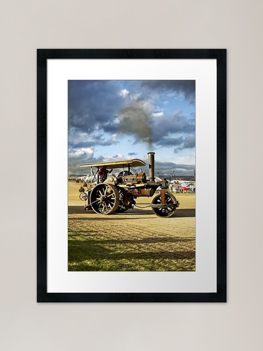 Fowler ton steam road roller - 8-ton,