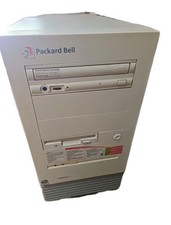 New Old Stock Vintage Packard Bell Legend 4610 120 Mhz PENTIUM Desktop Only
