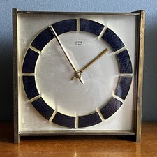 Vintage Junghans Meister Ato-mat Mantle Clock Germany Heavy Not Working