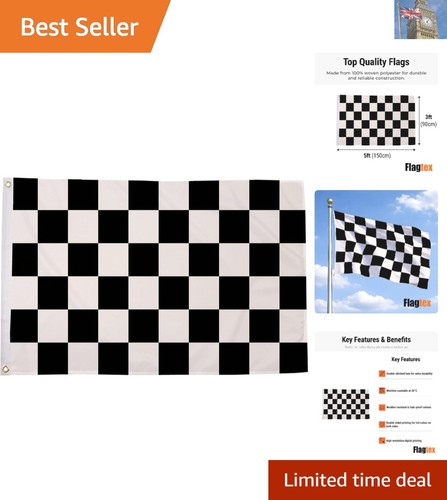 Elegant racing checkered flag - checkered,
