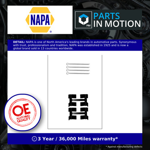 Brake pad fitting kit fits - kit,