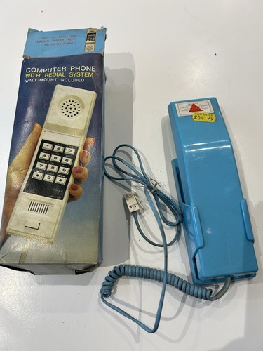 Vintage 1980s computer phone - computer,