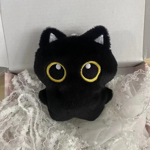 10cm cute black cat - cute,