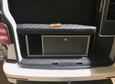 VW T6 T5 Bed Storage (Under Rock & Roll Bed) Transporter Camper Cupboard Drawer