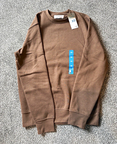 Primark men brown crew - brown,