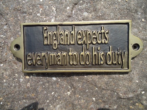 England expects nelson metal - nelson,