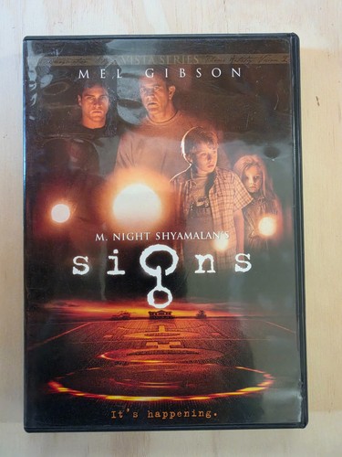 Signs dvd 2003 vista - signs,