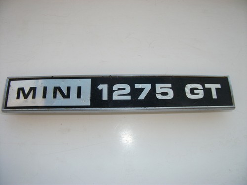 Classic mini 1275 boot - 1275, gt