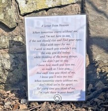 A letter from heaven photo