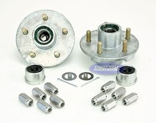 (2) Galvanized Trailer Hubs