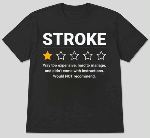 Funny stroke survivor star - survivor, 1-star