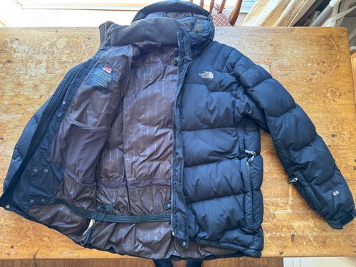 Mens north face black puffer - mens,