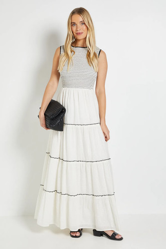 Wallis ivory fit flare dress - ivory, &