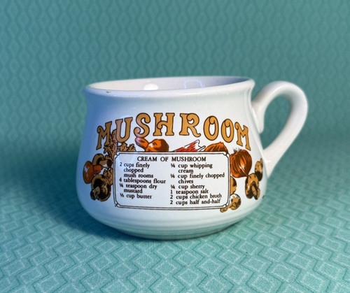 Vintage mushroom soup recipe - mushroom,