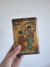 Vintage Chinese Tin Storage