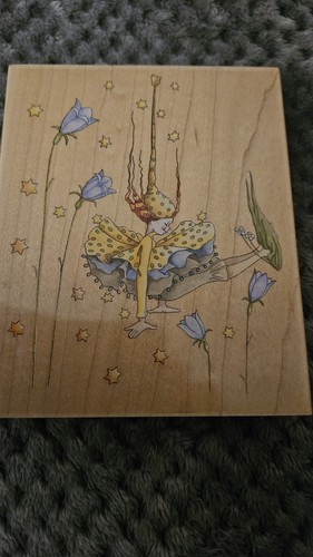 Stamps happen wood - wood, mounted