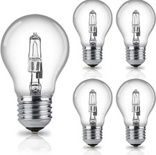 A55 42 Watt Dimmable Halogen Bulbs 624lm - Pack of 5