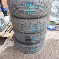 4 X BRIDGESTONE 255 50 20