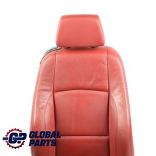 BMW E88 Convertible M Sport Front Right O/S Seat Side Red Boston Leather Heated