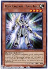 REDU-EN008 Heroic Challenger - Double Lance Rare UNL Edition Mint YuGiOh Card