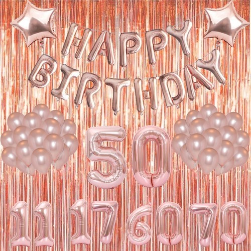 Rose gold happy birthday - rose,
