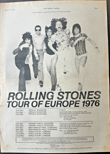 The rolling stones - the, tour