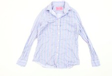 Charles Tyrwhitt Women’s Multicoloured Striped Button-Up Shirt Size 8