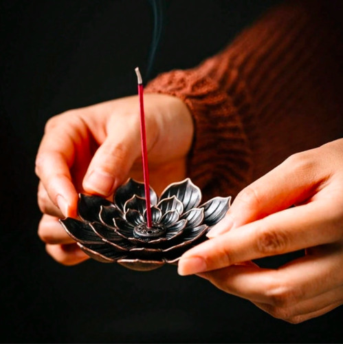 New 1pc alloy incense burner - alloy,