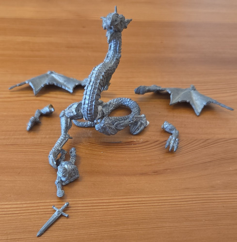 Ral partha dragon with - ral,