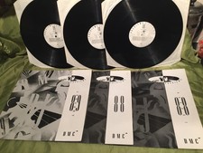 3 x DMC DISCO MIX CLUB PREVIEWS LPs 1988-1989 EX/M-