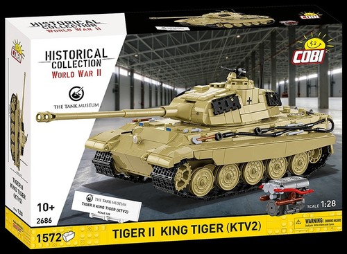 Cobi 2686 tiger ii king - 2686,