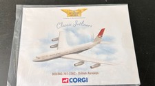 CORGI AA32903 - BOEING 707-336C, COLLECTOR CARD ONLY, NO AIRCRAFT