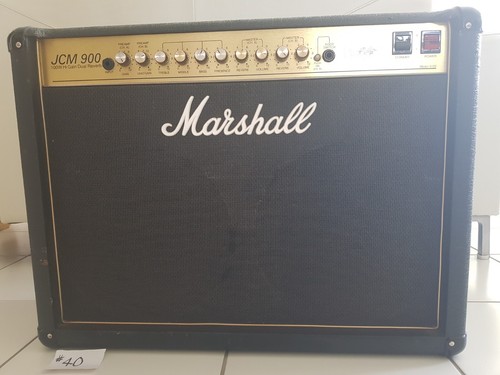 Marshall jcm900 gain - hi,