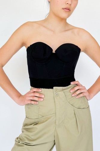 Perla vintage black - perla, bustier