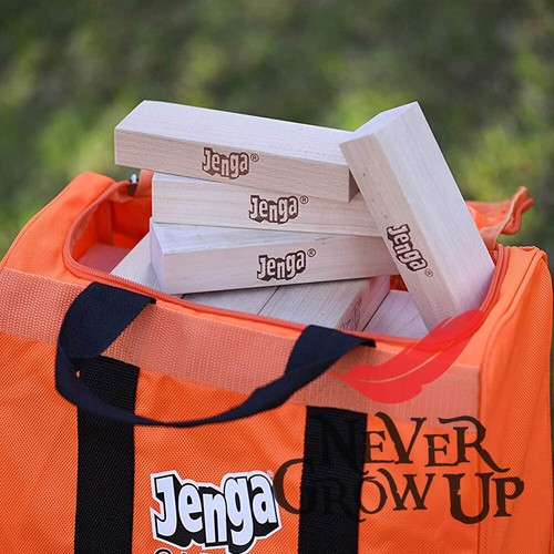 Giant original jenga retro - or,