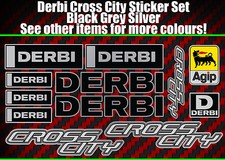 Derbi Cross City stickers